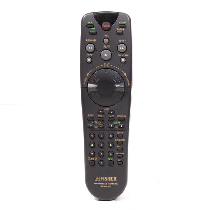Fisher RVR-4911 3-Device Universal Remote Control for TV VCR CATV-Remote Controls-SpenCertified-vintage-refurbished-electronics