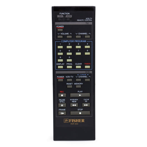 Fisher RVR-950 VCR / TV Remote Control Unit for FV-H950-Remote-SpenCertified-refurbished-vintage-electonics