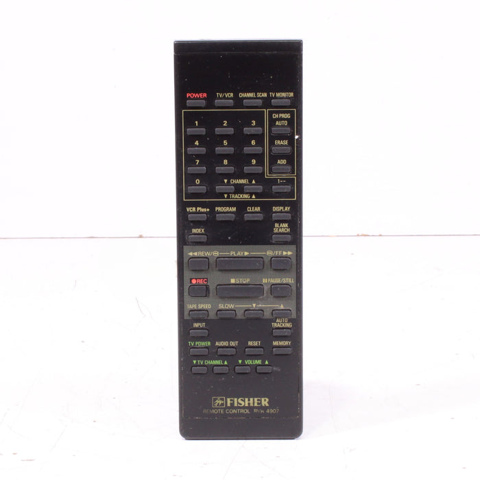 Fisher RVR4907 Remote Control for VCR FVH4907-Remote Controls-SpenCertified-vintage-refurbished-electronics