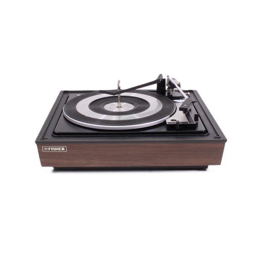 Fisher Vintage 4-Speed Automatic Record Changer Turntable Walnut Cabinet with Dust Cover-Turntables & Record Players-SpenCertified-vintage-refurbished-electronics