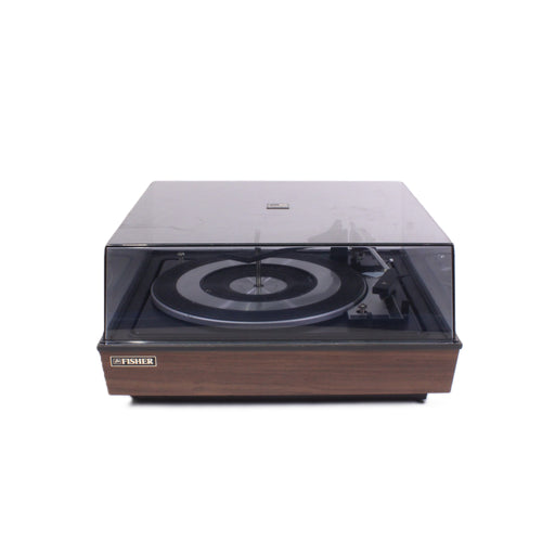 Fisher Vintage 4-Speed Automatic Record Changer Turntable Walnut Cabinet with Dust Cover-Turntables & Record Players-SpenCertified-vintage-refurbished-electronics