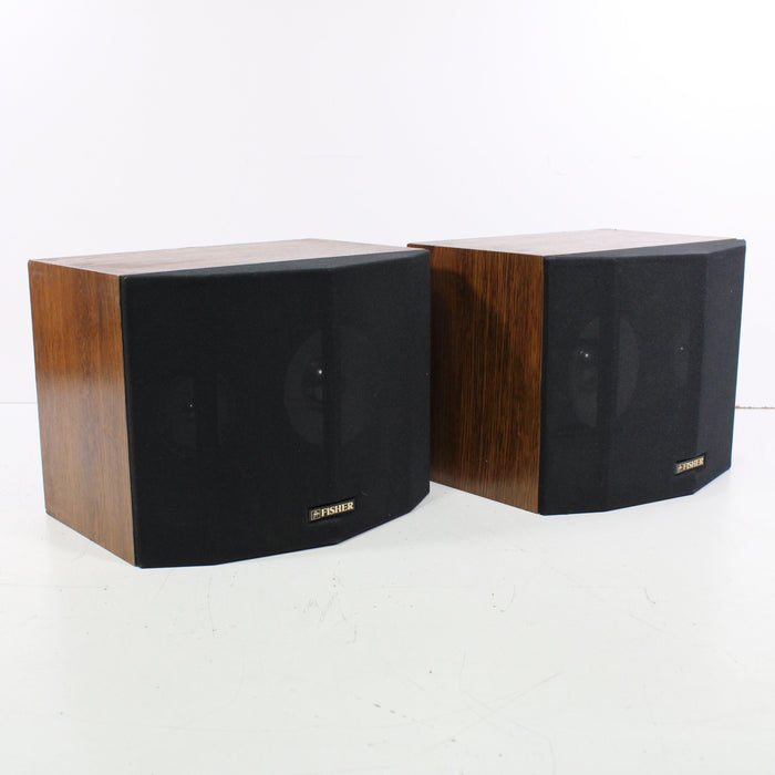 Fisher WS-460B Vintage 2-Way Bookshelf Speakers Made in USA-Speakers-SpenCertified-vintage-refurbished-electronics