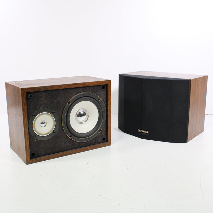 Fisher WS-460B Vintage 2-Way Bookshelf Speakers Made in USA-Speakers-SpenCertified-vintage-refurbished-electronics