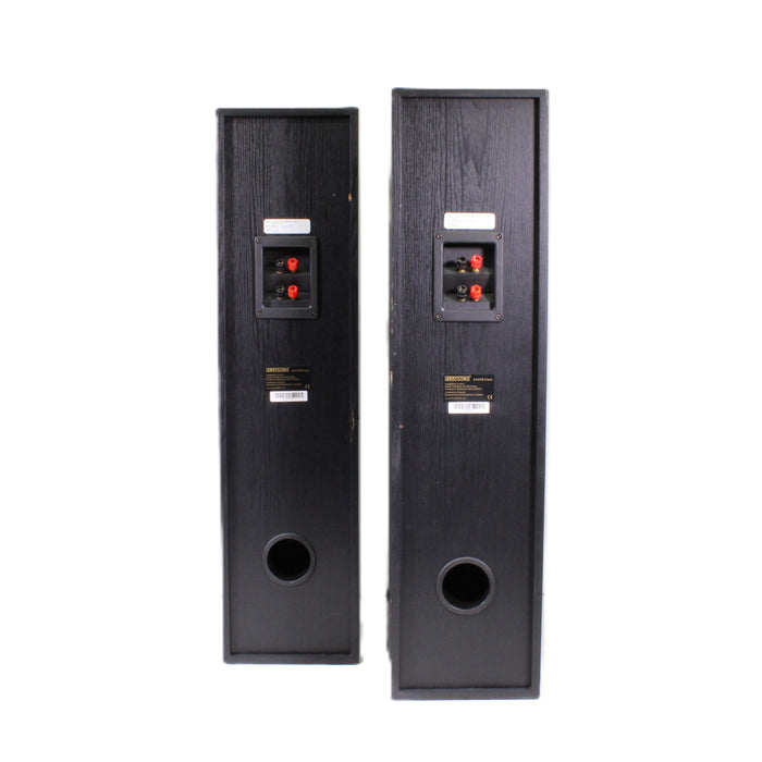 Fluance AVHTB 3-Way Bass Reflex Tower Speaker Pair Home Theater Speakers-Speakers-SpenCertified-vintage-refurbished-electronics