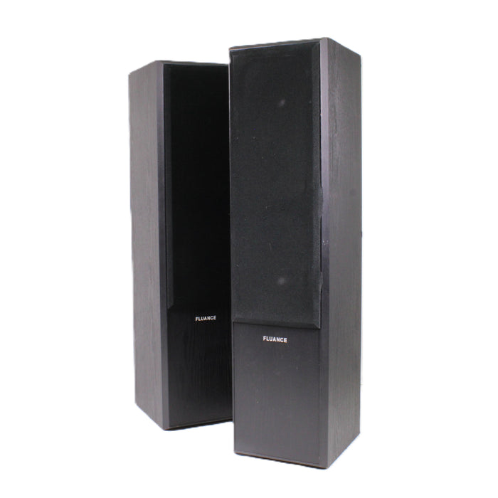 Fluance AVHTB 3-Way Bass Reflex Tower Speaker Pair Home Theater Speakers-Speakers-SpenCertified-vintage-refurbished-electronics