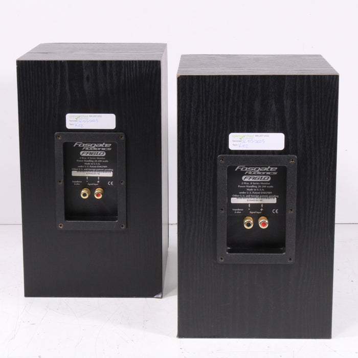 Fosgate Audionics FA61.0 2-Way High-Performance Bookshelf Speaker Pair-Speakers-SpenCertified-vintage-refurbished-electronics