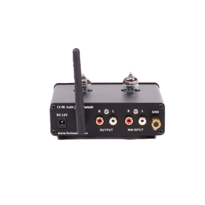 Fosi Audio BOX X3 Tube MM Phono Preamplifier Bluetooth 5.0 with Power Adapter-Audio & Video Receivers-SpenCertified-vintage-refurbished-electronics