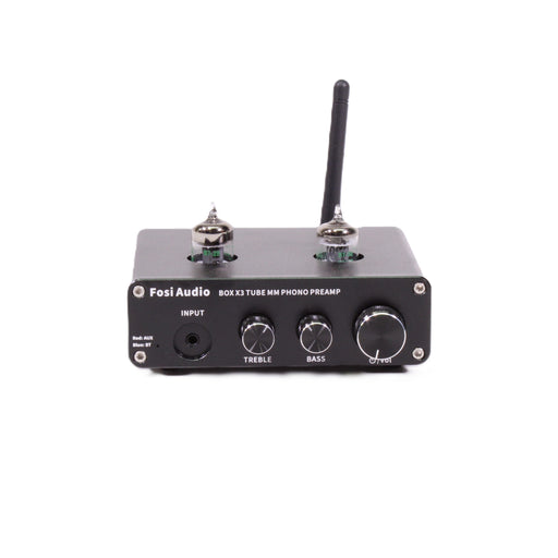 Fosi Audio BOX X3 Tube MM Phono Preamplifier Bluetooth 5.0 with Power Adapter-Audio & Video Receivers-SpenCertified-vintage-refurbished-electronics