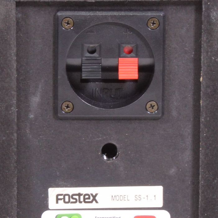 Fostex SS-1.1 Full-Range Shielded Satellite Speakers Pair-Speakers-SpenCertified-vintage-refurbished-electronics