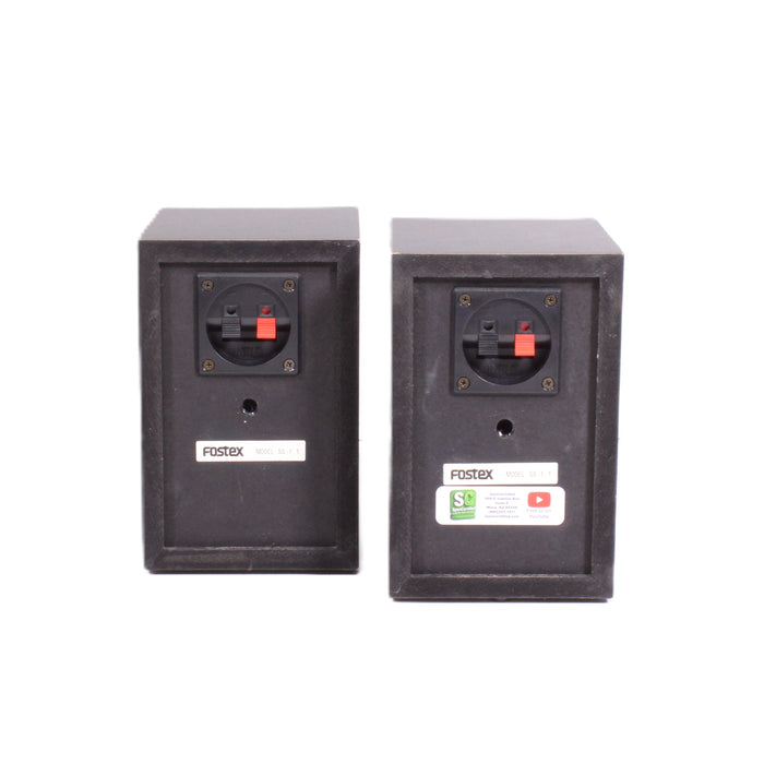 Fostex SS-1.1 Full-Range Shielded Satellite Speakers Pair-Speakers-SpenCertified-vintage-refurbished-electronics