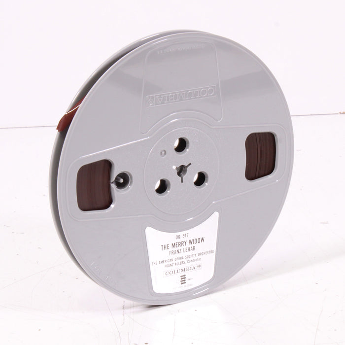 Franz Lehár – The Merry Widow – Lisa Della Casa, John Reardon – Reel to Reel Tape 7" 1/4" 7½ IPS Columbia Stereo Tape-Reel-to-Reel Tape-SpenCertified-vintage-refurbished-electronics