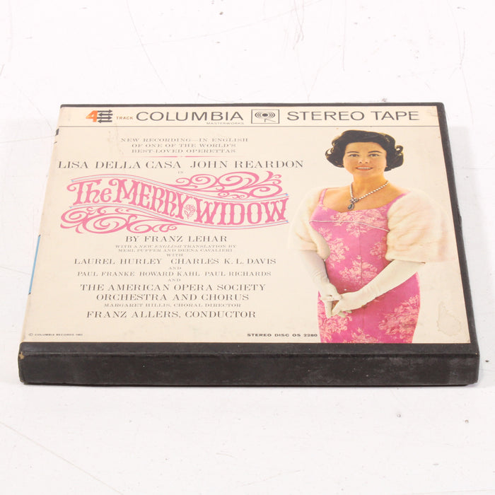 Franz Lehár – The Merry Widow – Lisa Della Casa, John Reardon – Reel to Reel Tape 7" 1/4" 7½ IPS Columbia Stereo Tape-Reel-to-Reel Tape-SpenCertified-vintage-refurbished-electronics