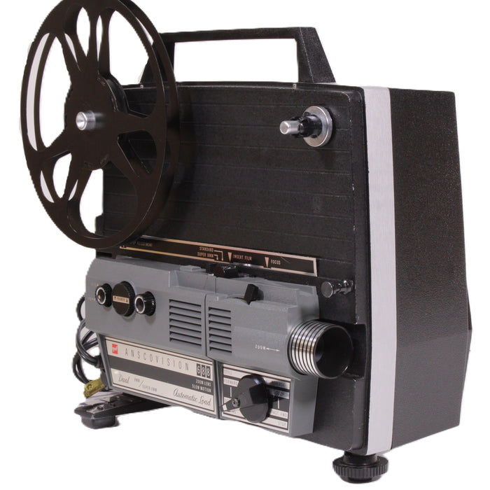 GAF Anscovision 688 Dual 8mm / Super 8mm Movie Projector Automatic Load (ORIGINAL BOX)-Projectors-SpenCertified-vintage-refurbished-electronics