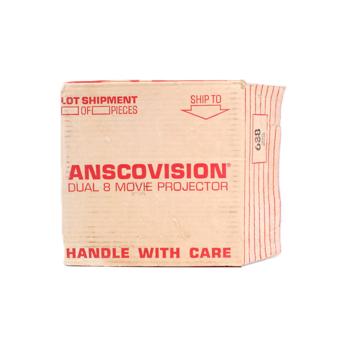 GAF Anscovision 688 Dual 8mm / Super 8mm Movie Projector Automatic Load (ORIGINAL BOX)-Projectors-SpenCertified-vintage-refurbished-electronics