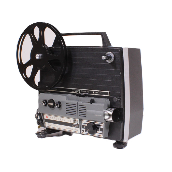 GAF Anscovision 688 Dual 8mm / Super 8mm Movie Projector Automatic Load (ORIGINAL BOX)-Projectors-SpenCertified-vintage-refurbished-electronics