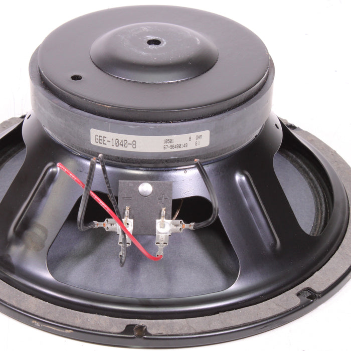 GBE-1040-8 8" Replacement Speaker Driver 8 Ohm-Speaker Accessories-SpenCertified-vintage-refurbished-electronics