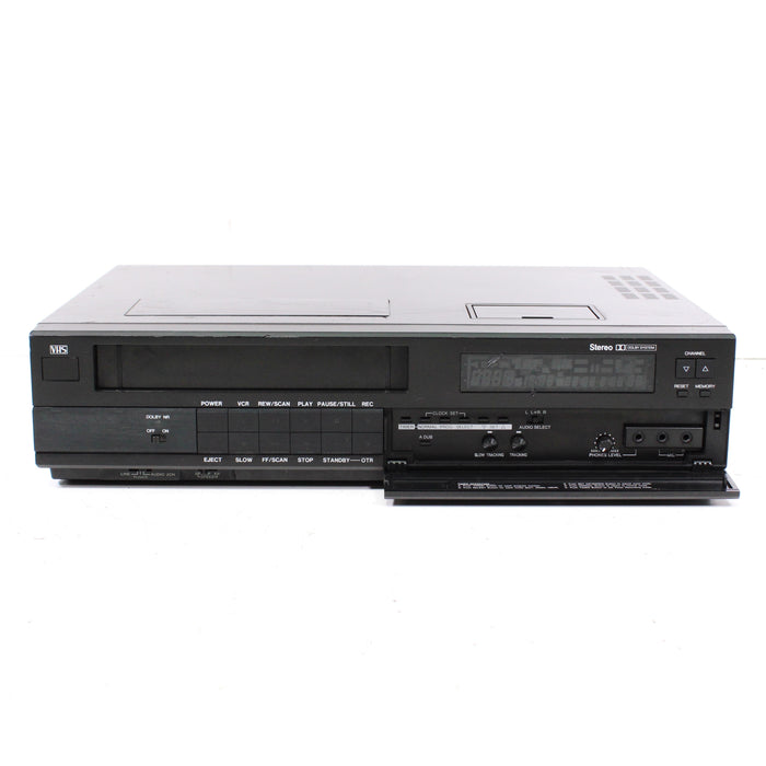 GE General Electric 1VCR6015B 4-Head VCR Video Cassette Recorder (1985)-VCRs-SpenCertified-vintage-refurbished-electronics