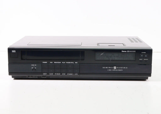 GE General Electric 1VCR6015B 4-Head VCR Video Cassette Recorder-VCRs-SpenCertified-vintage-refurbished-electronics