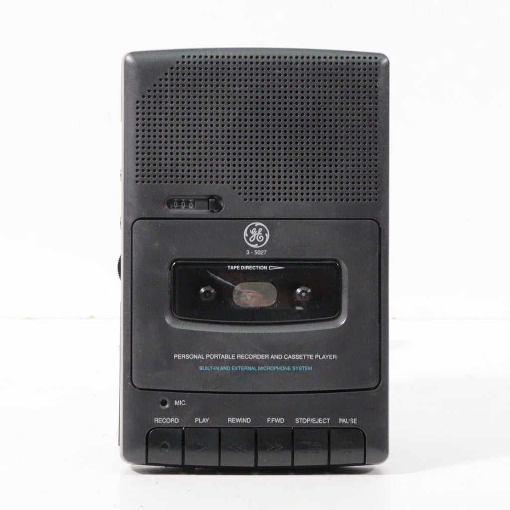 GE General Electric 35027 Personal Portable Cassette Recorder and Pla