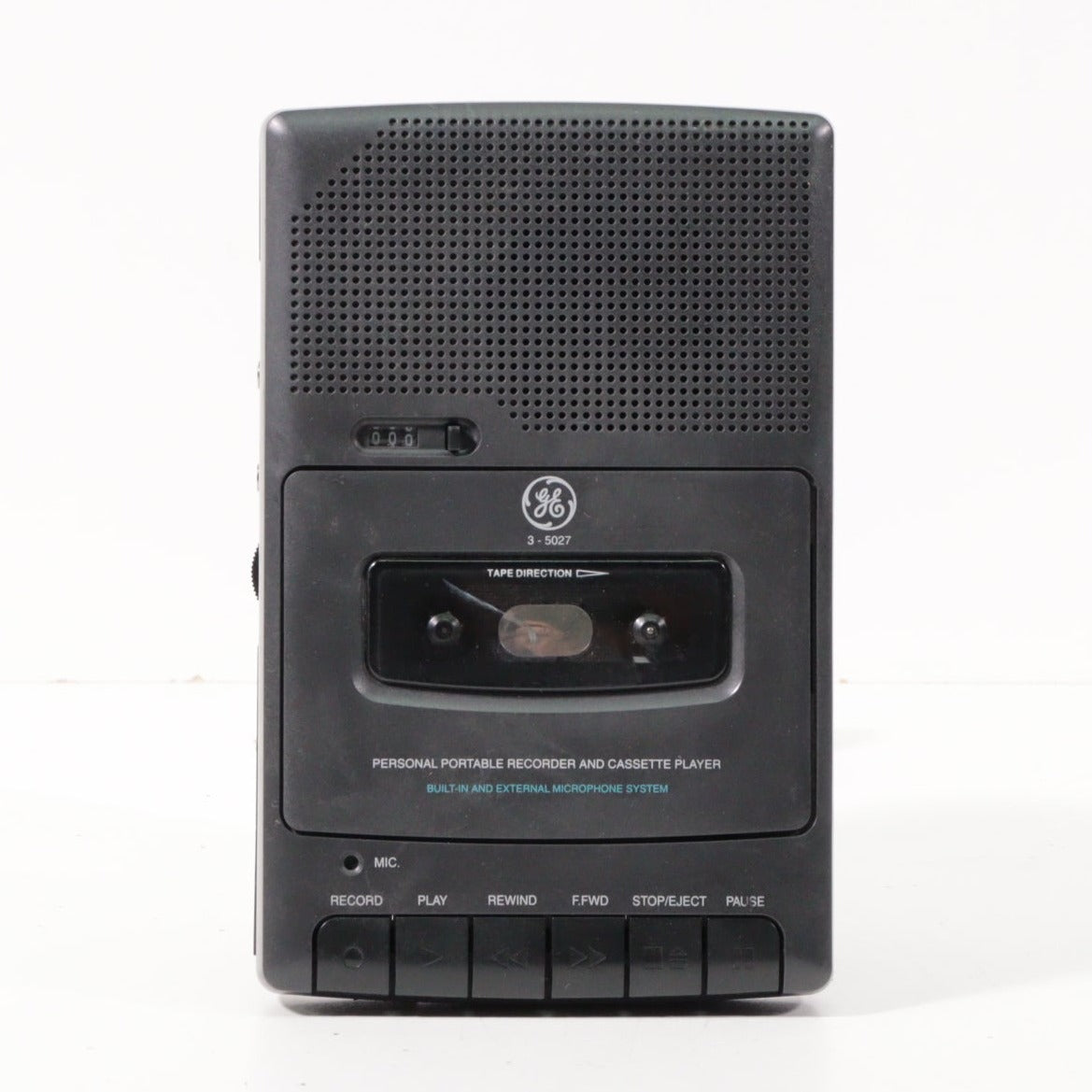 GE General Electric 35027 Personal Portable Cassette Recorder and Pla
