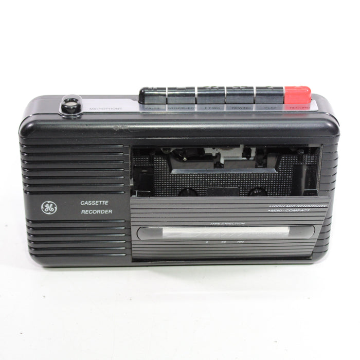 GE General Electric 3-5301A Portable Cassette Recorder High Mic Sensitivity-Cassette Players & Recorders-SpenCertified-vintage-refurbished-electronics