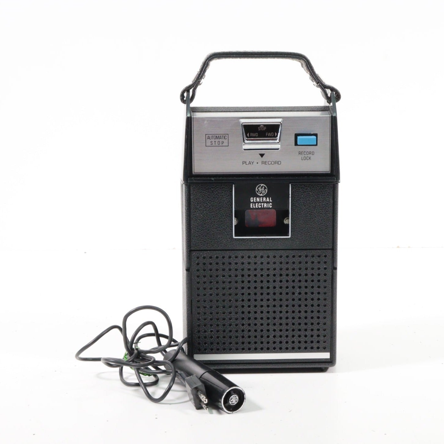 GE General Electric M8430A Portable Solid State Cassette Recorder