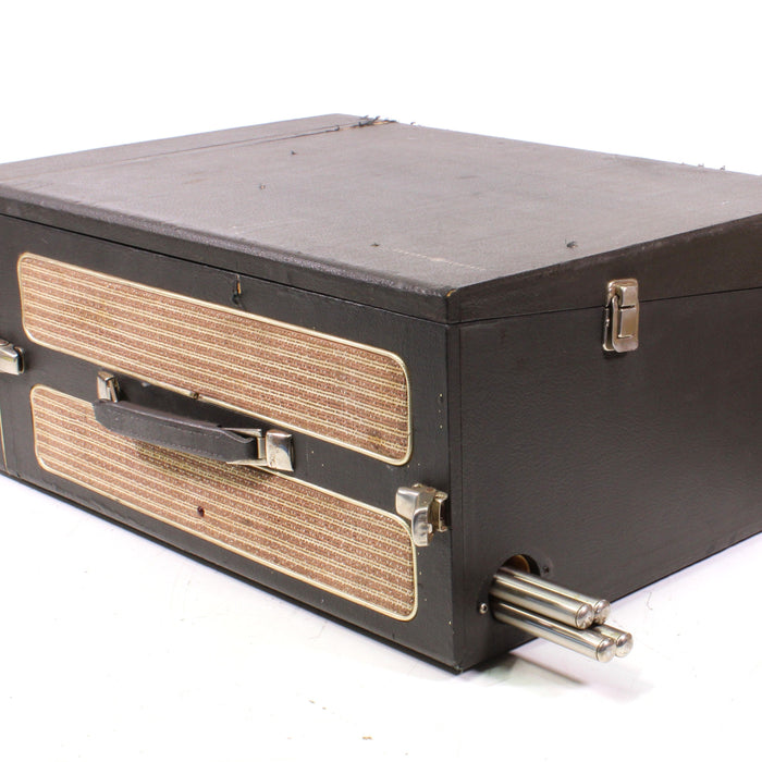 GE General Electric RP-1590A Portable 4-Tube Stereo Phono Amplifier with Record Changer (1962)-Turntables & Record Players-SpenCertified-vintage-refurbished-electronics