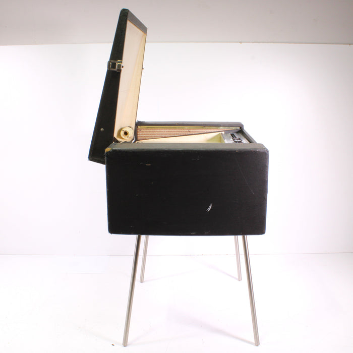 GE General Electric RP-1590A Portable 4-Tube Stereo Phono Amplifier with Record Changer (1962)-Turntables & Record Players-SpenCertified-vintage-refurbished-electronics