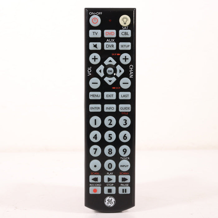 GE RC42116-B Universal Remote For TV/DVD/DVR/CABL-Remote Controls-SpenCertified-vintage-refurbished-electronics