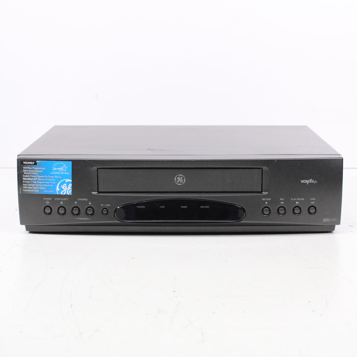 GE VG2063 VCR Video Cassette Recorder with Commercial Scan-VCRs-SpenCertified-vintage-refurbished-electronics