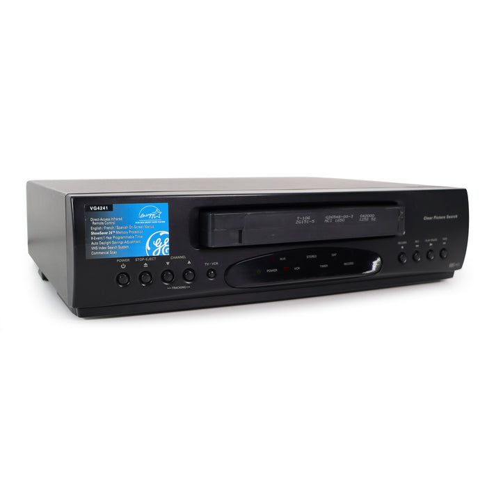 GE VG4241 VCR/VHS Player/Recorder-Electronics-SpenCertified-refurbished-vintage-electonics