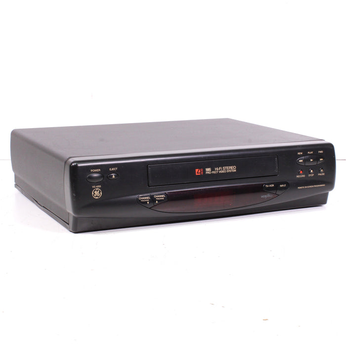 GE VG4255 4-Head Hi-Fi Stereo VCR Pro-Fect Video System-VCRs-SpenCertified-vintage-refurbished-electronics