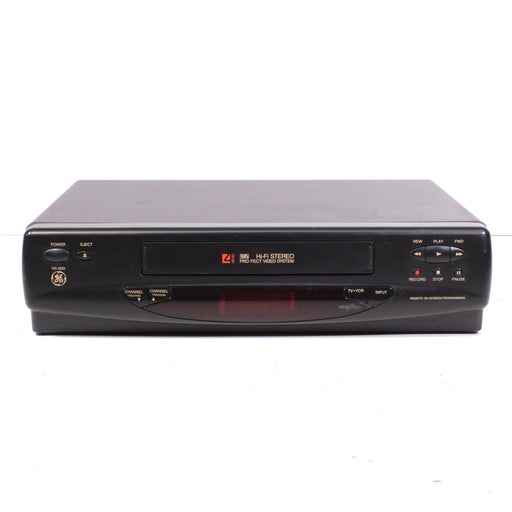 GE VG4255 4-Head Hi-Fi Stereo VCR Pro-Fect Video System-VCRs-SpenCertified-vintage-refurbished-electronics