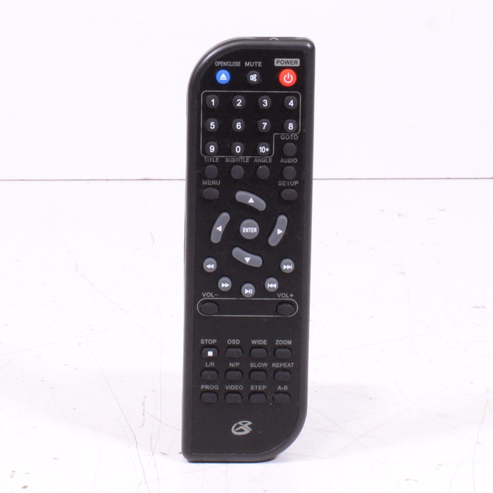 GPX D190B Remote Control for DVD Player-Remote Controls-SpenCertified-vintage-refurbished-electronics