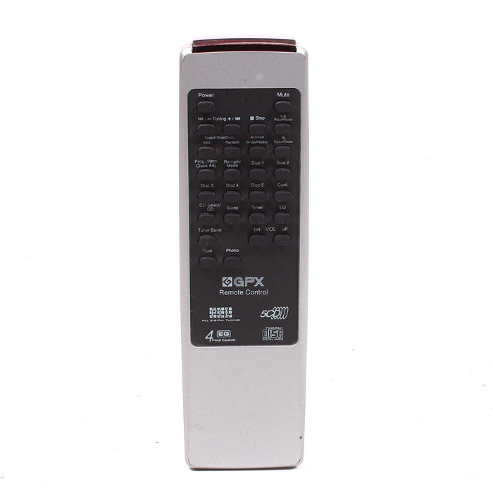 GPX S7794 Remote Control for 5 Disc CD Player-Remote Controls-SpenCertified-vintage-refurbished-electronics