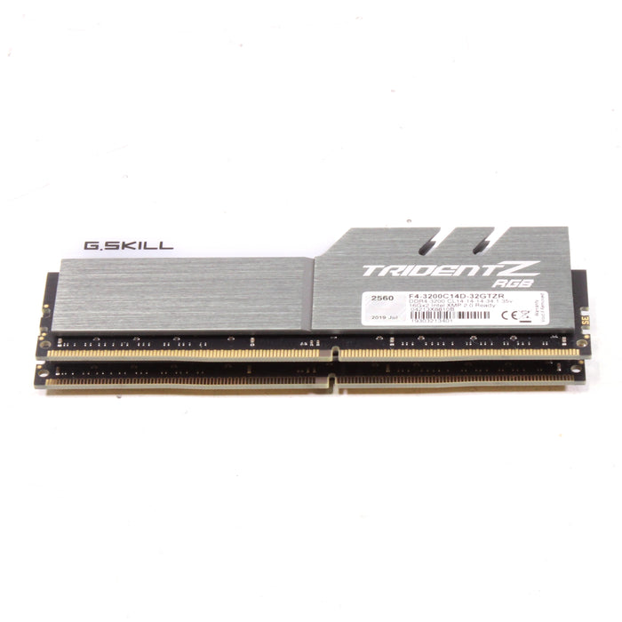 G.Skill F4-3000C16D-32GTZR Trident Z RGB DDR4-3000 32GB (2x16GB) RGB Desktop Memory-Computer Components-SpenCertified-vintage-refurbished-electronics