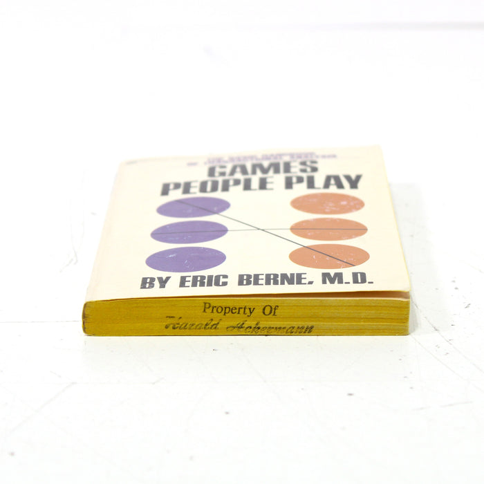 Games People Play by Eric Berne Paperback Book (1975)-Books-SpenCertified-vintage-refurbished-electronics