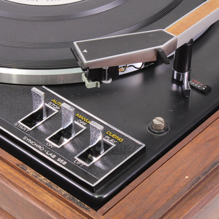 Garrard SL 95B 3-Speed Fully Automatic Transcription Turntable Wood Base Vintage (AS-IS)-Turntables & Record Players-SpenCertified-vintage-refurbished-electronics