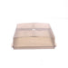Garrard Turntable Dust Cover Smoked Acrylic Lid with Base Trim-Turntable Accessories-SpenCertified-vintage-refurbished-electronics