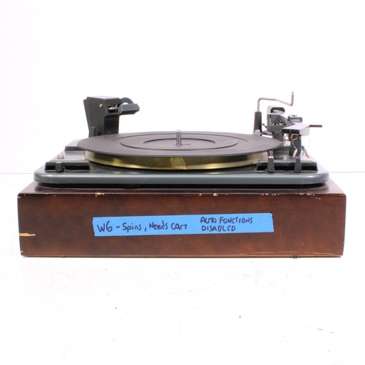 Garrard Type A70 Vintage Automatic Turntable Heavy Wood Base (AS IS) (1960s)-Turntables & Record Players-SpenCertified-vintage-refurbished-electronics