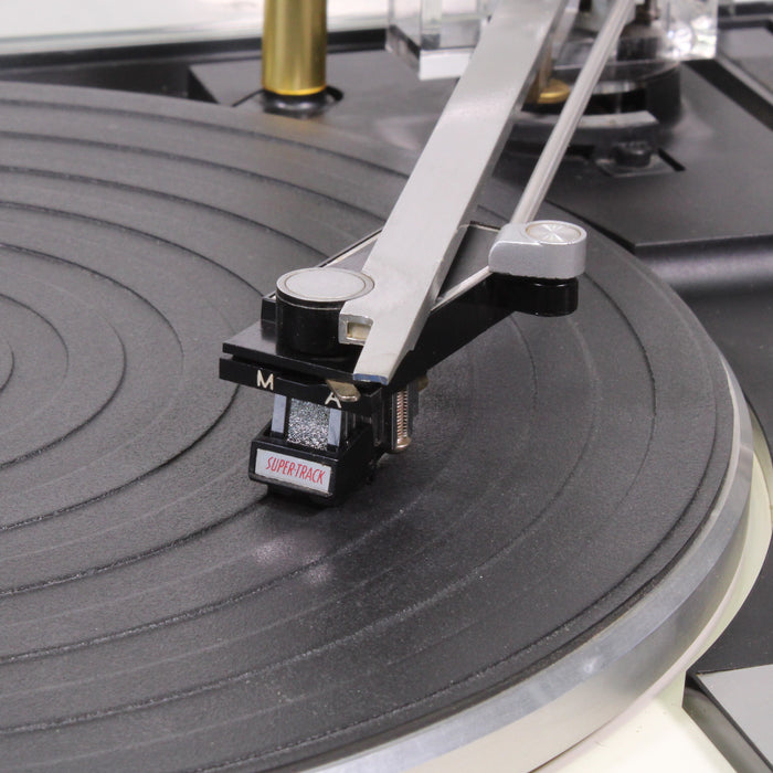 Garrard Zero 100 Automatic Turntable Record Changer Wood Base-Turntables & Record Players-SpenCertified-vintage-refurbished-electronics