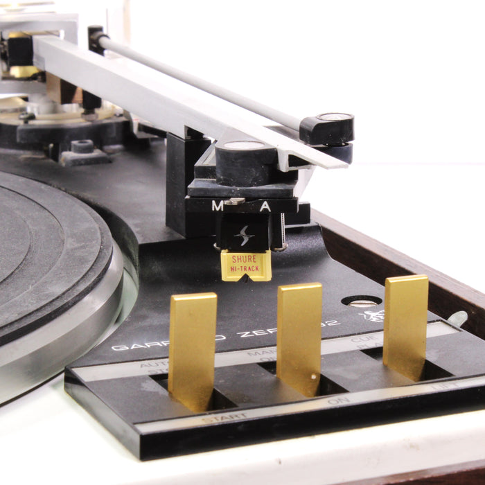 Garrard Zero 92 3-Speed Idler-Drive Turntable Heavy Wood Base (AS IS)-Turntables & Record Players-SpenCertified-vintage-refurbished-electronics