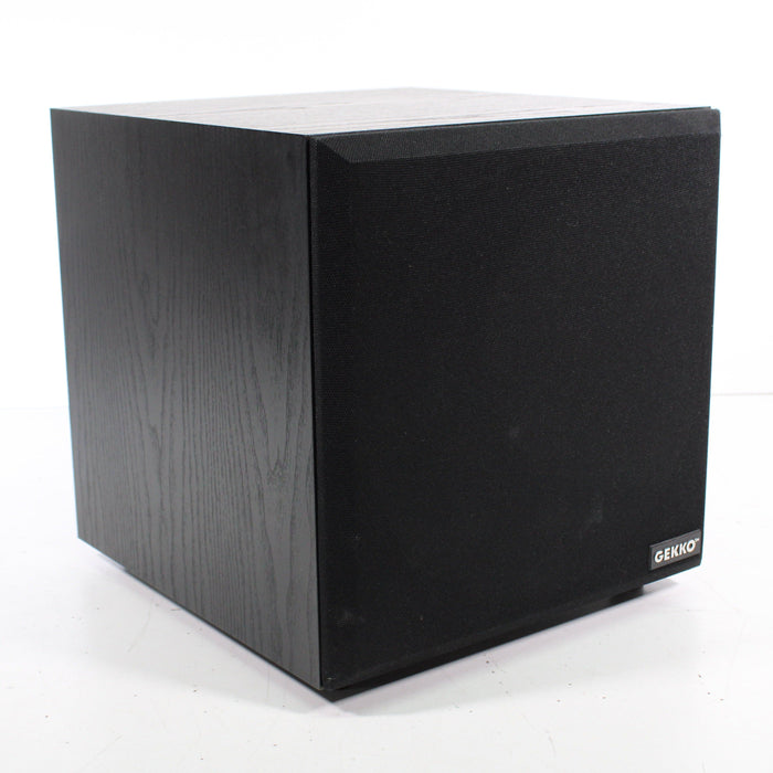 Gekko GK-SW10 10" Servo Control Powered Subwoofer-Speakers-SpenCertified-vintage-refurbished-electronics