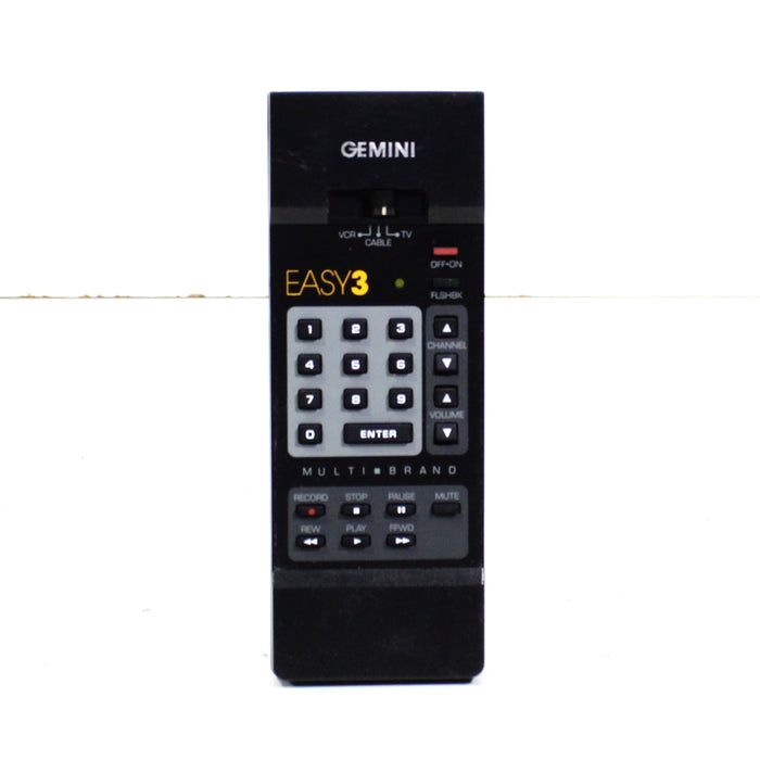 Gemini Easy3 Multi-Brand Universal Remote Control for TV CABLE VCR-Remote Controls-SpenCertified-vintage-refurbished-electronics