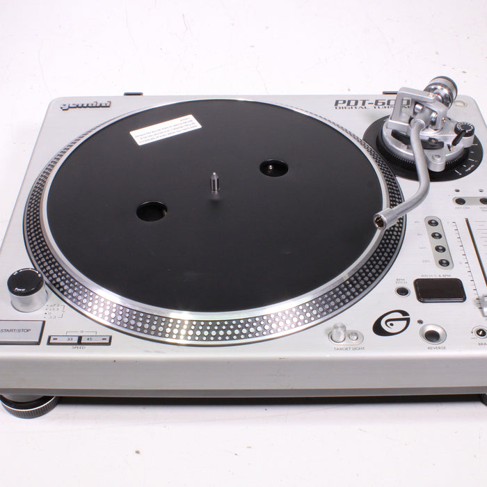 Gemini PDT 6000 2-Speed Quartz-Locked Direct-Drive Turntable-Turntables & Record Players-SpenCertified-vintage-refurbished-electronics