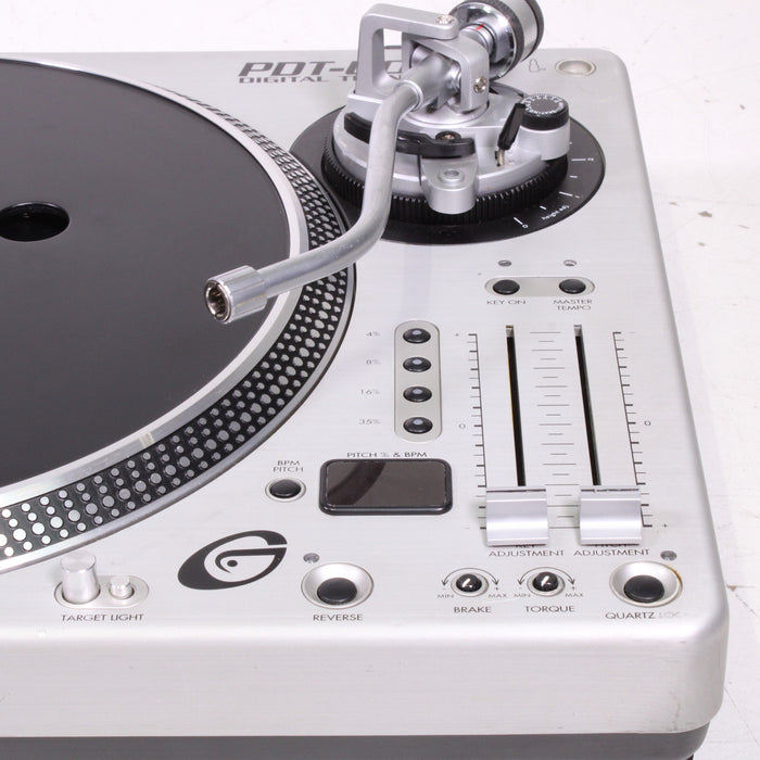 Gemini PDT 6000 2-Speed Quartz-Locked Direct-Drive Turntable-Turntables & Record Players-SpenCertified-vintage-refurbished-electronics