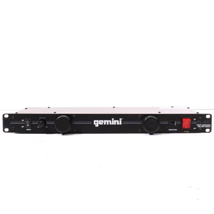 Gemini PL-101 Rack Mount Power Conditioner and Light Module-Surge Protection Devices-SpenCertified-vintage-refurbished-electronics