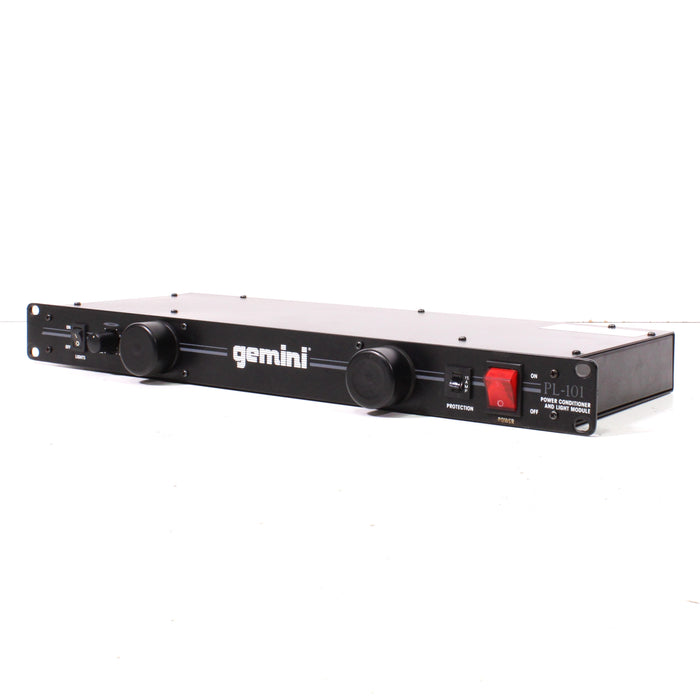 Gemini PL-101 Rack Mount Power Conditioner and Light Module-Surge Protection Devices-SpenCertified-vintage-refurbished-electronics