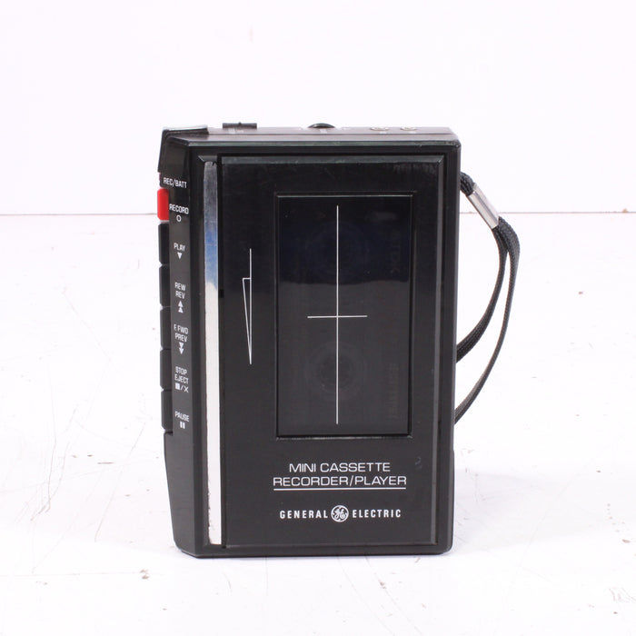 General Electric 3-5303A Mini Portable Cassette Recorder/Player-Cassette Players & Recorders-SpenCertified-vintage-refurbished-electronics