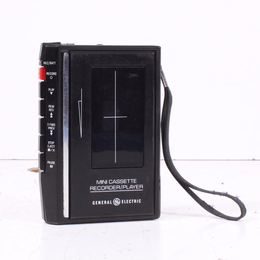 General Electric 3-5303A Mini Portable Cassette Recorder/Player-Cassette Players & Recorders-SpenCertified-vintage-refurbished-electronics